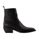 Debbie Ankle Boots Golden Goose Deluxe Brand Leather Black