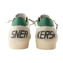 Ball Star Sneakers Golden Goose Deluxe Brand Leather White/Green