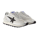 Running Marathon Sneakers Golden Goose Deluxe Brand Leather Silver