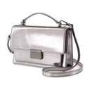 Venezia Handbag Golden Goose Deluxe Brand Leather Silver