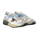 Running Dad Sneakers Golden Goose Deluxe Brand Leather Silver
