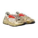 Running Dad Sneakers Golden Goose Deluxe Brand Leather Gold