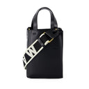 Museo Nano Shopper Bag Marni Leather Black