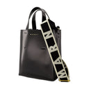 Museo Mini Crossbody Marni Leather Black