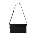 Folded Small Crossbody Jil Sander Leather Black