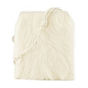 Trassla små crossbody jil sander läder vit