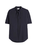 Lemaire Short Sleeve Shirt With Foulard