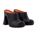 Fussbett Heel 10 In Black Leather
