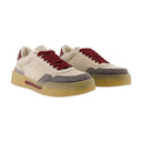 Low Top Sneakers Dolce&Gabbana Leather Beige
