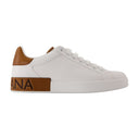 Low Top Sneakers Dolce&Gabbana Leather White