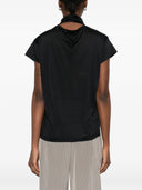 Lemaire Short Sleeve Foulard Top