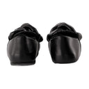 Chain Loafers Close Back In Black Leather