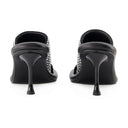 Bumper Crystal Mules J.W. Anderson Black Leather