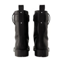 Punk Combat Boots J.W. Anderson Leather Black