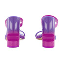 Bulky Slides Off White Fucsia/Morado Charol