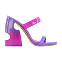 Bulky Slides Off White Fucsia/Morado Charol