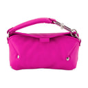 San Diego S Crossbody Off White Fucsia Leather