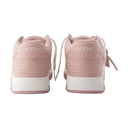 Out Of Office Sneakers Off White Leather White/Pink