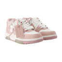 Out Of Office Sneakers Off White Leather White/Pink