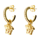 Øreringe Versace Metal Gold