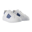 H ränder sneakers hogan lädervitt