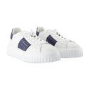 H ränder sneakers hogan lädervitt