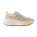 H696 Zapatillas Hogan Piel Beige