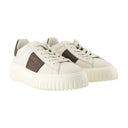H Stripes Sneakers Hogan Leather White