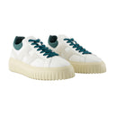 H Stripes Sneakers Hogan Leather White