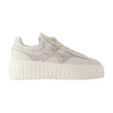 H Stripes Sneakers Hogan Leather Multicolor