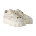 H Stripes Sneakers Hogan Leather Multicolor