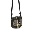 Barbour Elm Tartan Green Crossbody Bag