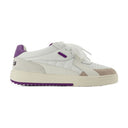 Palm University Sneakers Palm Angels White/Purple Leather