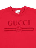 Gucci J L/S Sweatshirt Felted Ctn Je