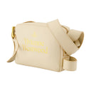 Carrie Camera Shoulder Bag Vivienne Westwood Leather Pink/Gold