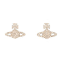 Grace Relief Earrings Vivienne Westwood Brass Silvered