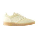 Zapatillas de zapatillas MM6 Maison Margiela Beige/White