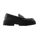 Adriano Loafers Versace Leather Black