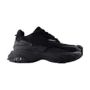 Low Top Sneakers Versace Leather Black