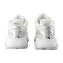 Low Top Sneakers Versace Leather White