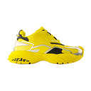 Low Top Sneakers Versace Leather Yellow