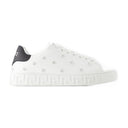 Sneakers Versace skórzany biały
