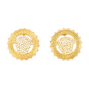 Boucles d'oreilles Versace Metal Gold