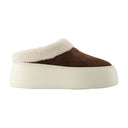 Sabot Giuseppe Zanotti Cuero Marrón