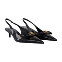 T.45 Pumps Versace Leather Black
