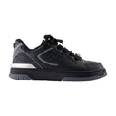 Sneakers Versace skórzany czarny