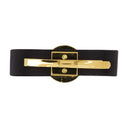 Medusa Hair Clips Versace Silk Black/Gold