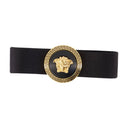 Medusa Hair Clips Versace Silk Black/Gold
