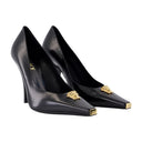 T.105 Pumps Versace Leather Black