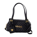 Mini Shoulder Bag Versace Leather Black